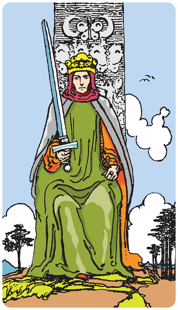 King of Swords Tarot Card