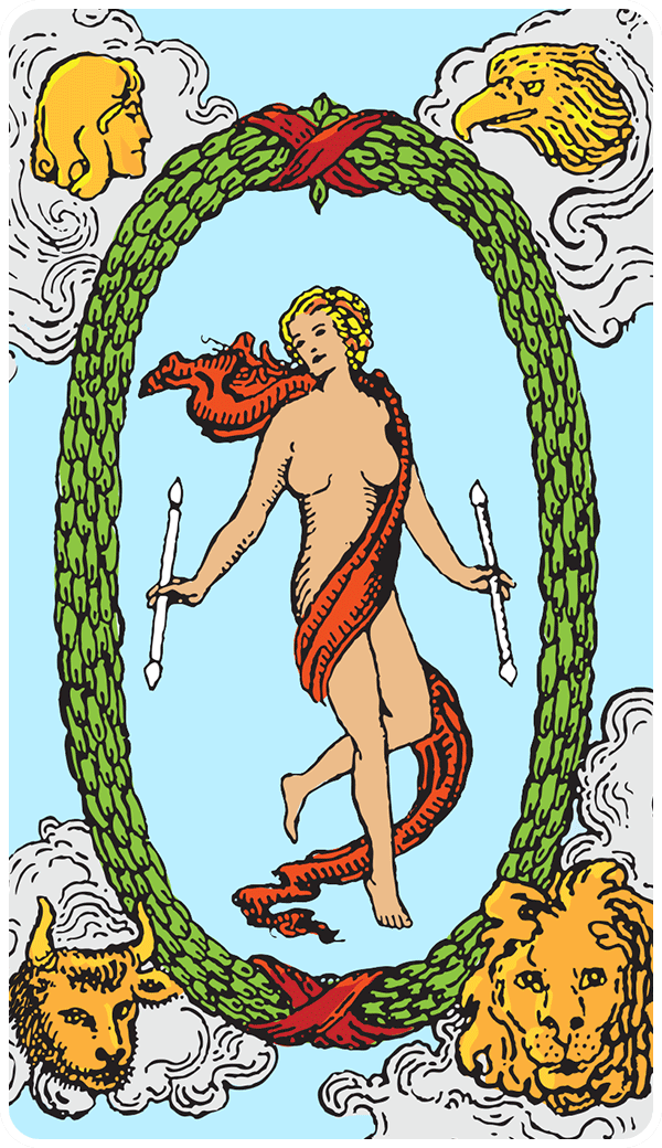 The World Tarot Card