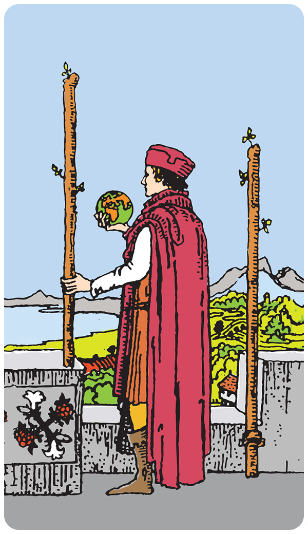 Two of Wands Tarot Card